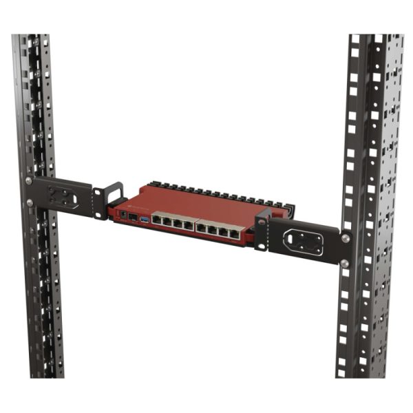 Mikrotik RouterBOARD L009UiGS-RM, 800MHz CPU, 512MB RAM, 8×G-LAN, 1×2.5G SFP, USB, desktop/1U rackmount kućište, PSU, K-79 rackmount kit, RouterOS L5 - Slika 4