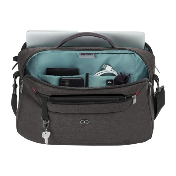 Wenger torba MX Commute za prijenosnike do 16", tamo siva - Slika 4