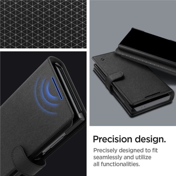Spigen Wallet S Plus, black zaštitna futrola za telefon - Samsung Galaxy S24 Ultra (ACS07308) - Slika 9