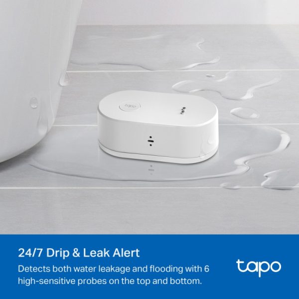 TP-Link Tapo T300 Pametni senzor curenja vode, 90dB alarm, IP67, Tapo app - Slika 3