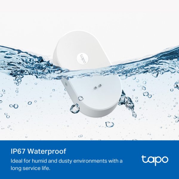 TP-Link Tapo T300 Pametni senzor curenja vode, 90dB alarm, IP67, Tapo app - Slika 6