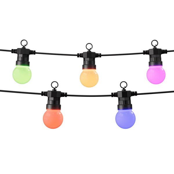 WOOX WiFi Smart LED Smart Party Lighting String 5.5W, IP65, 9m - Slika 2