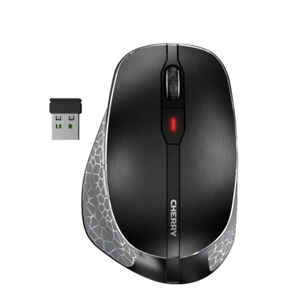 Cherry MW 8C Ergo bežični/BT optički miš, AES-128, USB, crni - Slika 6