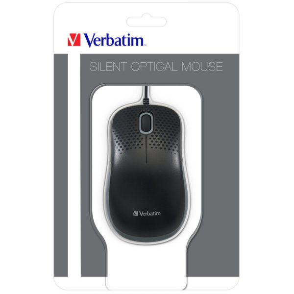 Verbatim Silent optički miš, 1000dpi, USB, crni - Slika 5