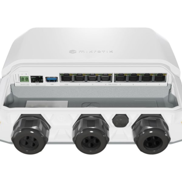 Mikrotik RB5009UPr+S+OUT PoE ruter, RouterOS v7, 1GB RAM, 350-1400 (auto) MHz - Slika 2