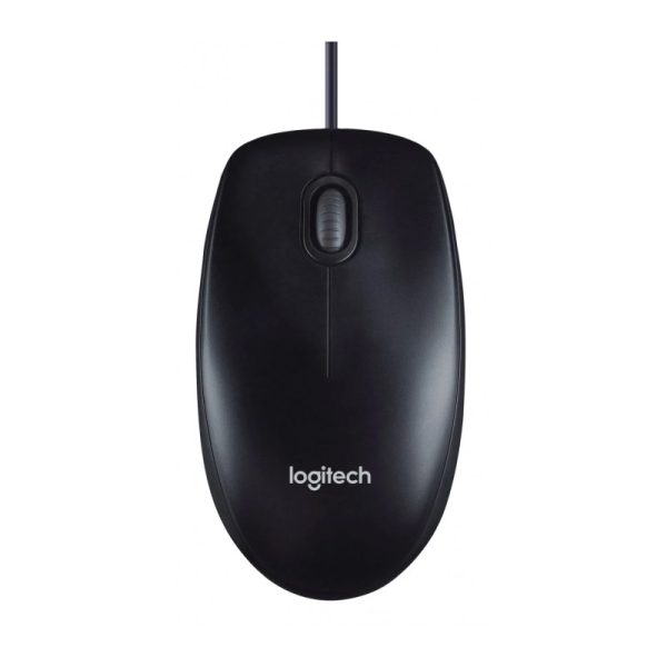 Logitech M90 optički miš, USB, sivi (910-001793) - Slika 3