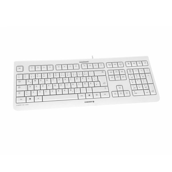Cherry KC 1000 tipkovnica, USB, bijela - Slika 2