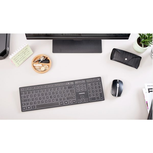 Cherry KW 9100 SLIM bežična/BT tipkovnica, AES-128 enkripcija, crna - Slika 7