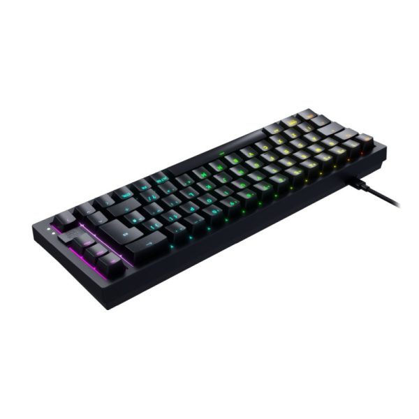 Cherry XTRFY K5V2 compact 65% mehanička tipkovnica, MX red, USB, crna - Slika 3