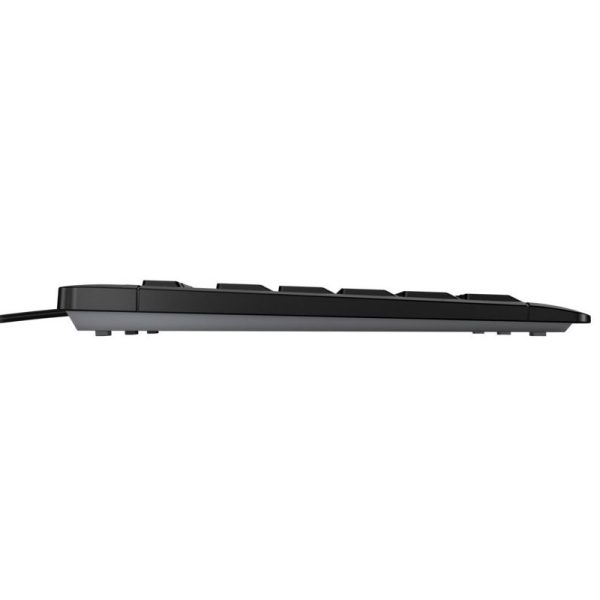 Cherry Stream tiha vodootporna tipkovnica, USB, crna - Slika 2