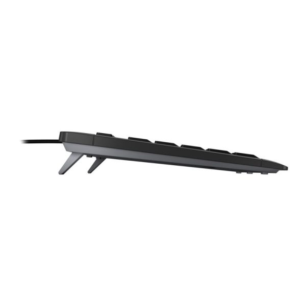 Cherry Stream TKL tiha tipkovnica, crna - Slika 2