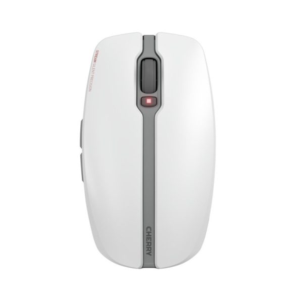 Cherry Stream Desktop tiha bežična tipkovnica + miš, bijela - Slika 5