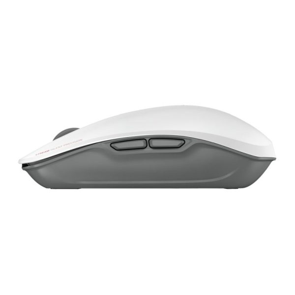 Cherry Stream Desktop tiha bežična tipkovnica + miš, bijela - Slika 6