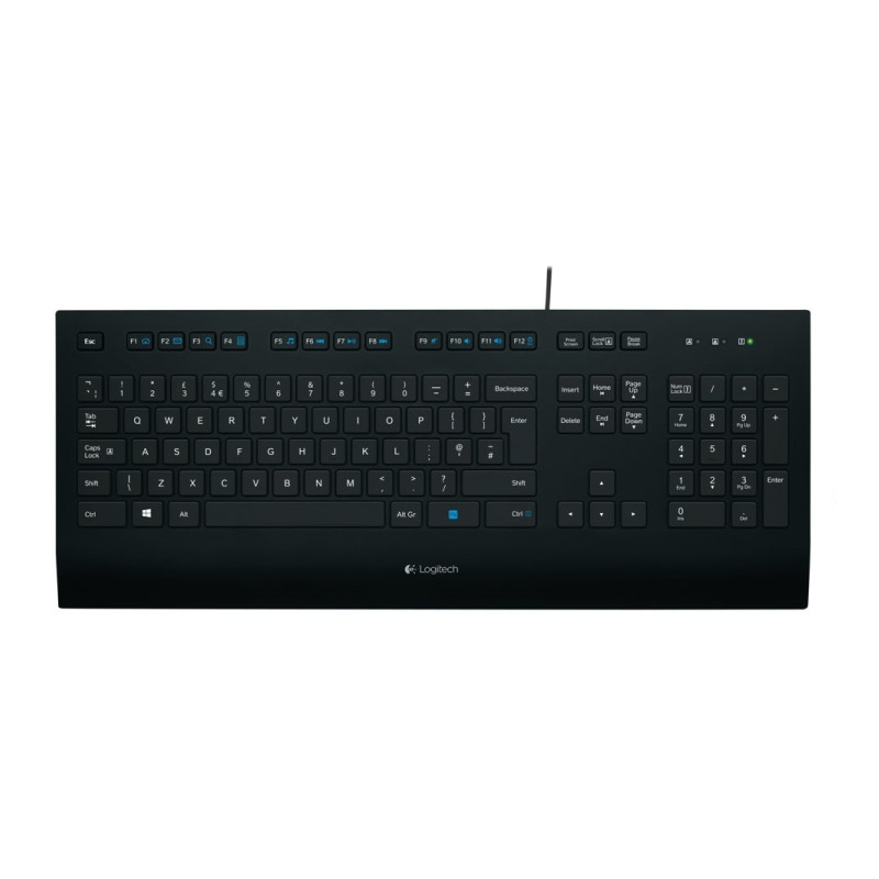 Logitech K280 tipkovnica, USB, crna (920-005217)