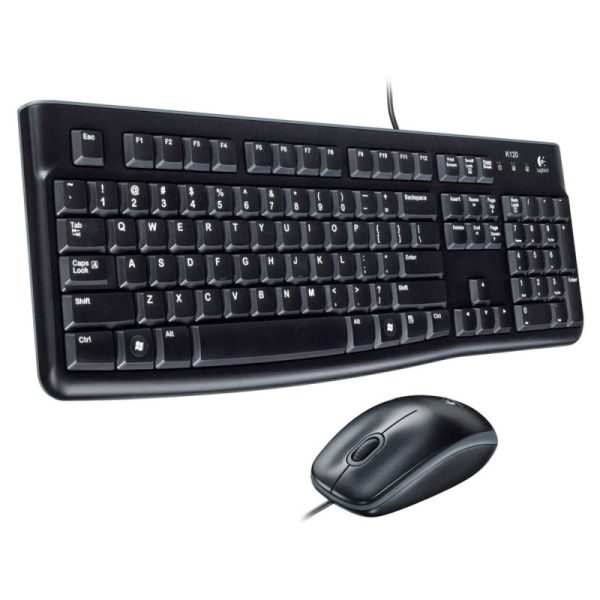Logitech MK120 tipkovnica+miš, USB, crna (920-002549) - Slika 2