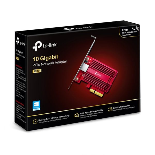 TP-Link 10 Gigabit PCIe mrežna kartica, low profile - Slika 9