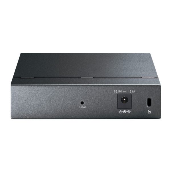 TP-Link 5-port Gigabit PoE Easy Smart preklopnik (Switch), 5×10/100/1000M RJ45, 4×PoE+, metalno kućište, 13" (65W) - Slika 3