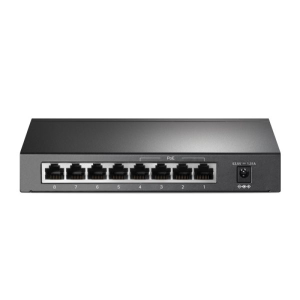 TP-Link 8-port Desktop preklopnik (Switch), 8×10/100M RJ45 ports + 4 PoE ports, metalno kućište (57W) - Slika 3