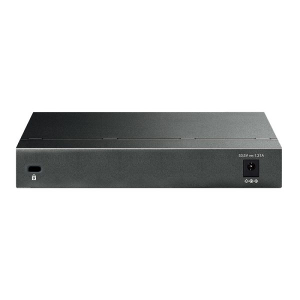 TP-Link 8-port Gigabit PoE Easy Smart preklopnik (Switch), 8×10/100/1000M RJ45, 4×PoE+, metalno kućište, 13" (64W) - Slika 3