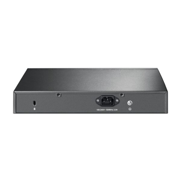 TP-Link 16-port Gigabit Easy Smart Desktop/Rackmount PoE+ preklopnik (Switch), 16×10/100/1000M RJ45 ports, 8×PoE+ ports, metalno kućište - Slika 3