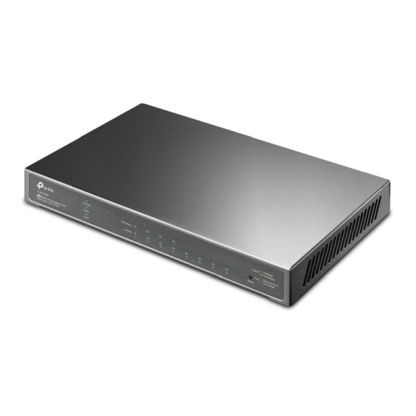 TP-Link Omada JetStream 8-port Gigabit Smart PoE+ preklopnik (Switch), 8×10/100/1000M RJ45 ports, 4×PoE+ ports (64W) - Slika 2