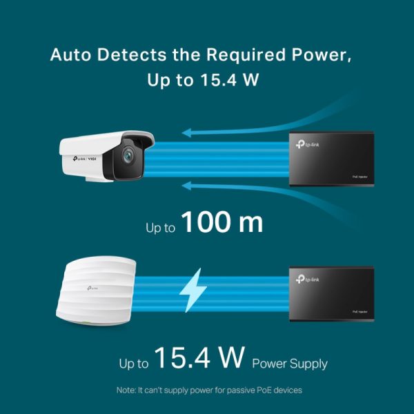 TP-Link PoE Injector adapter, IEEE 802.3af compliant, plastično kućište - Slika 5