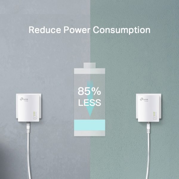 TP-Link AV1000 Powerline Gigabit mrežni adapter, 1000Mbps, HomePlug AV (duplo pakiranje) - Slika 8
