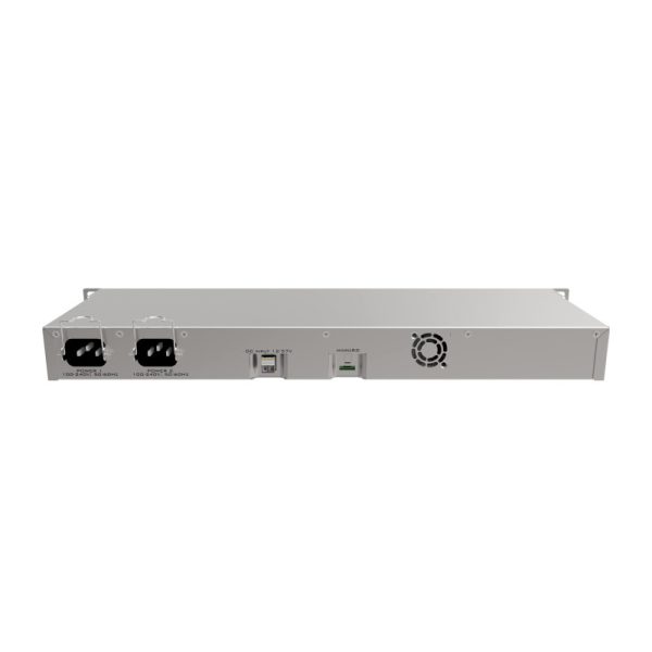 Mikrotik RouterBOARD RB1100AHx4, Annapurna Alpine AL21400 Cortex A15 CPU (4-cores, 1.4GHz/core), 1GB RAM, 13xGbit LAN, RouterOS L6, 1U rackmount kućište, Dual PSU - Slika 2