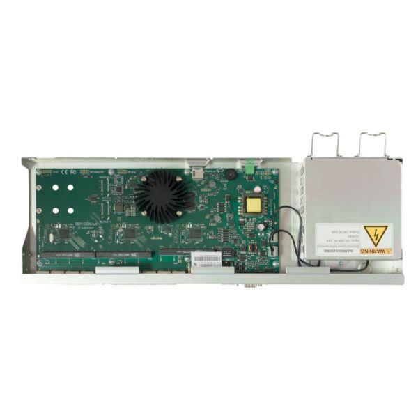 Mikrotik RouterBOARD RB1100AHx4, Annapurna Alpine AL21400 Cortex A15 CPU (4-cores, 1.4GHz/core), 1GB RAM, 13xGbit LAN, RouterOS L6, 1U rackmount kućište, Dual PSU - Slika 3