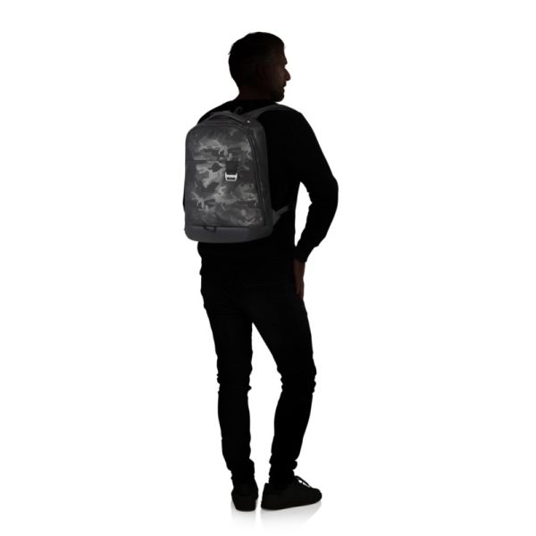 Samsonite ruksak Midtown za prijenosnike do 14", 19 L, kamuflažno sivi - Slika 3