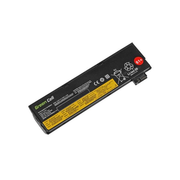 Green Cell (LE95) baterija 4400 mAh,10.8V (11.1V) za Lenovo ThinkPad T470 T570 A475 P51S T25 - Slika 2