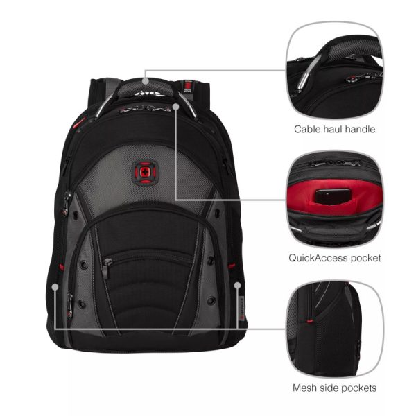 Wenger ruksak Synergy za prijenosnike do 16", crno/sivi - Slika 6