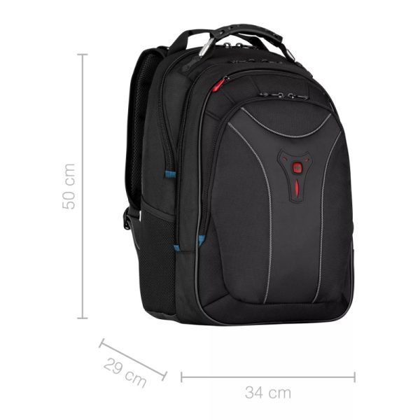 Wenger ruksak Carbon za prijenosnike do 17", crni - Slika 7