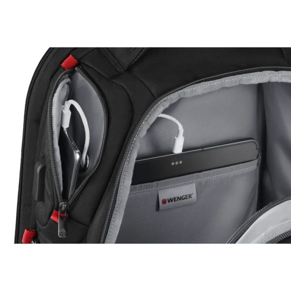 Wenger ruksak PlayerOne za prijenosnike do 17.3", crni - Slika 12