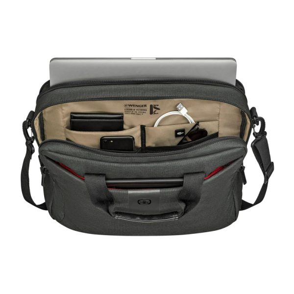 Wenger torba MX ECO Brief za prijenosnike do 16", ugljeno siva - Slika 5