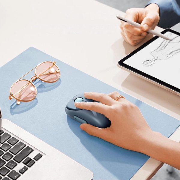 UGREEN FUN+ MU102 bežični miš, 4000 DPI, bluetooth, USB-C punjenje, plavi - Slika 7