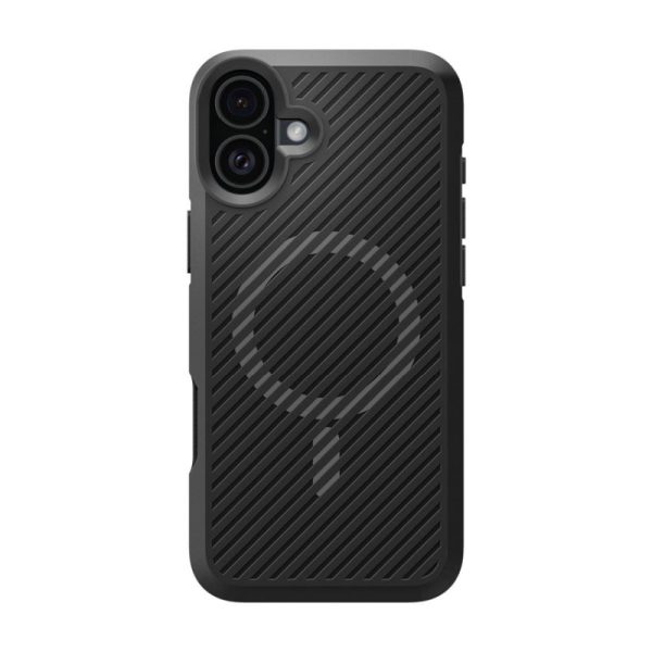 Spigen Core Armor MagSafe, matte black - iPhone 16 (ACS08221) - Slika 2