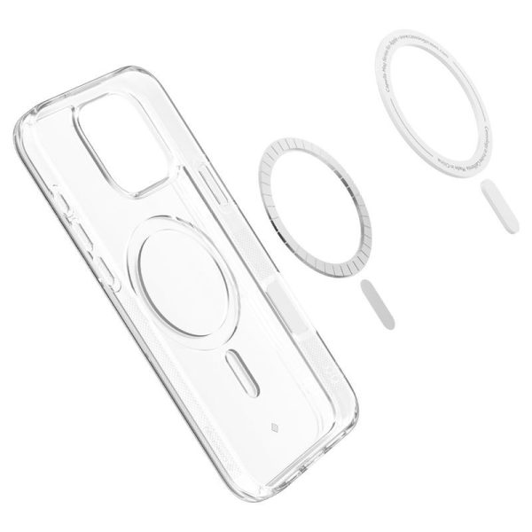 Spigen Caseology Capella MagSafe, clear white - iPhone 16 Pro (ACS08182) - Slika 6