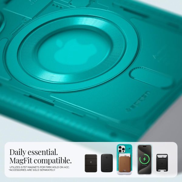 Spigen Classic C1 MagSafe, bondi blue - iPhone 15 Pro (ACS06743) - Slika 6