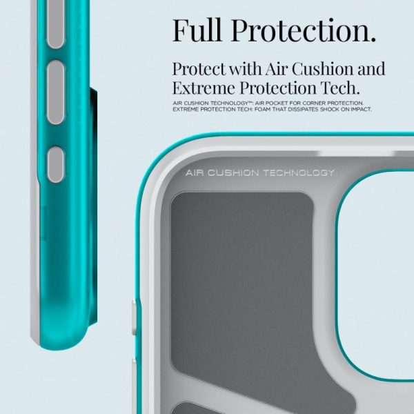 Spigen Classic C1 MagSafe, bondi blue - iPhone 15 Pro (ACS06743) - Slika 7