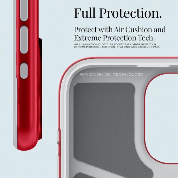 Spigen Classic C1 MagSafe, ruby - iPhone 15 Pro (ACS06744) - Slika 8
