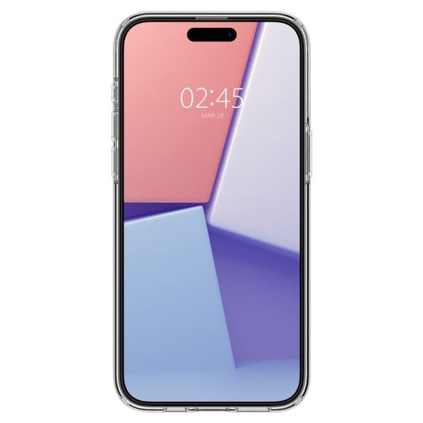 Spigen Liquid Crystal, zaštitna maska za telefon, prozirna - iPhone 15 Pro Max (ACS06557) - Slika 6