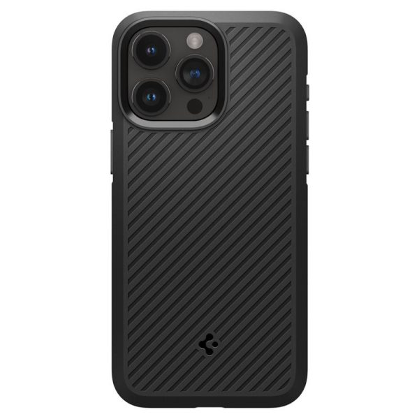 Spigen Core Armor, zaštitna maska za telefon, mat crna - iPhone 15 Pro Max (ACS06441) - Slika 2