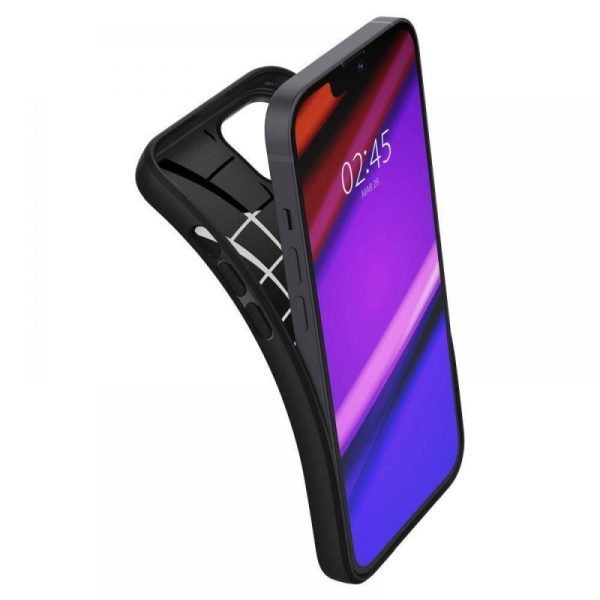 Spigen Core Armor, zaštitna maska za telefon, mat crna - iPhone 15 Pro (ACS06466) - Slika 3