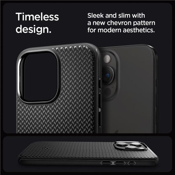 Spigen Mag Armor MagSafe, zaštitna maska za telefon, mat crna - iPhone 15 Pro (ACS06736) - Slika 5