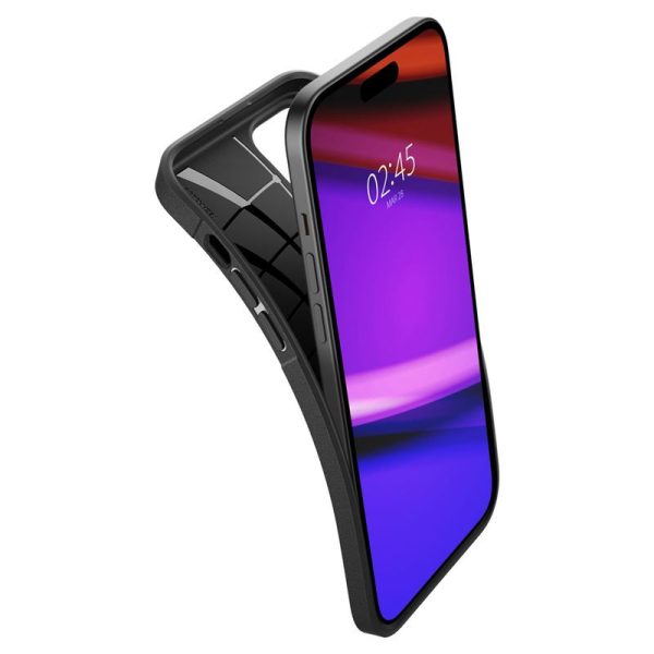 Spigen Core Armor, zaštitna maska za telefon, mat crna - iPhone 15 Plus (ACS06454) - Slika 5
