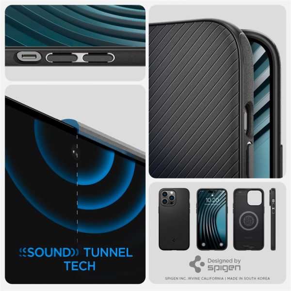 Spigen Mag Armor MagSafe, zaštitna maska za telefon, mat crna - iPhone 14 Pro - Slika 5