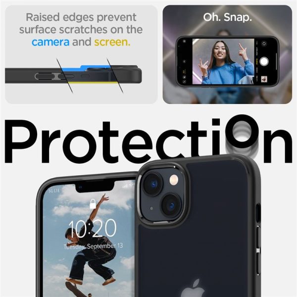 Spigen Ultra Hybrid, zaštitna maska za telefon, frost black - iPhone 14 Plus (ACS04901) - Slika 4