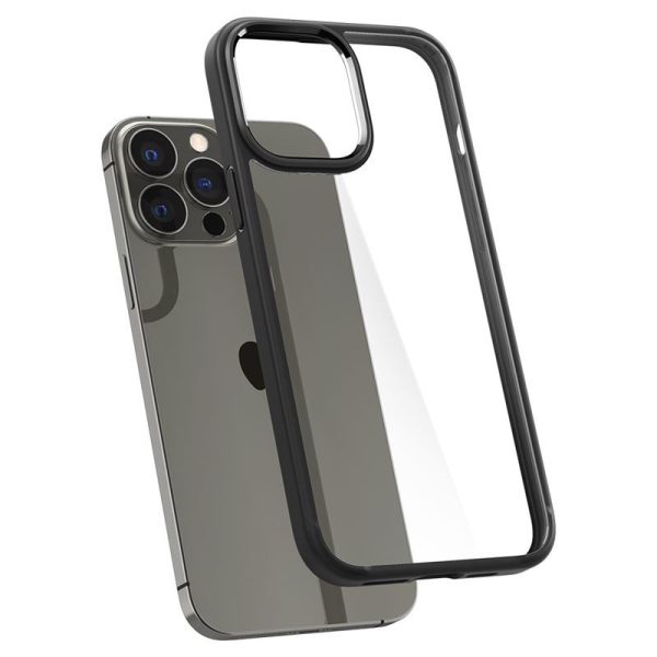 Spigen Ultra Hybrid, zaštitna maska za telefon, mat crna - iPhone 13 Pro - Slika 3
