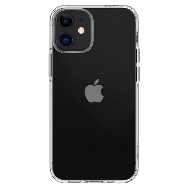 Spigen Liquid Crystal, zaštitna maska za telefon, prozirna - iPhone 12 mini - Slika 2